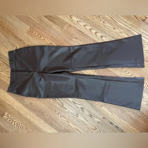 Babaton (Aritzia) faux leather Program Pants - Picture 4 of 6